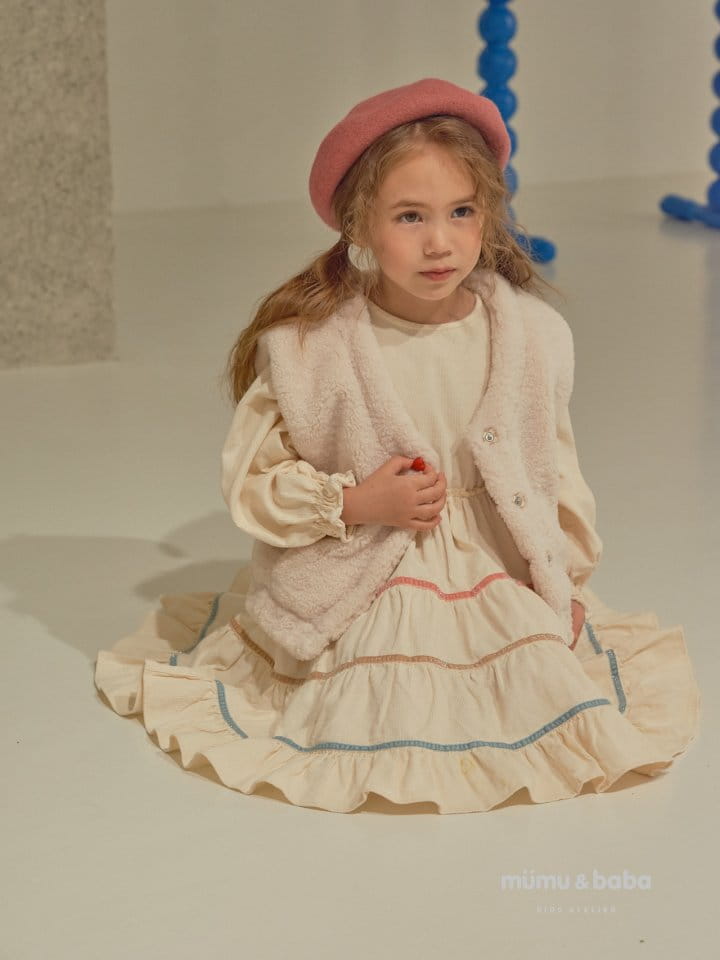 Mumunbaba - Korean Children Fashion - #magicofchildhood - Mongle Heart Vest - 8