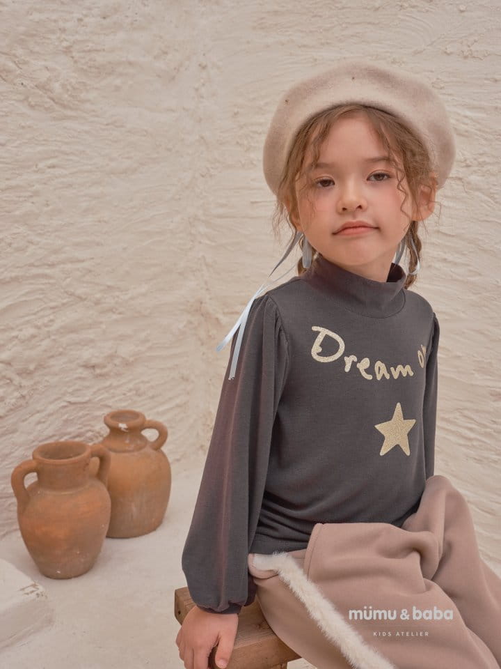 Mumunbaba - Korean Children Fashion - #stylishchildhood - Dream One Turtleneck Tee - 7
