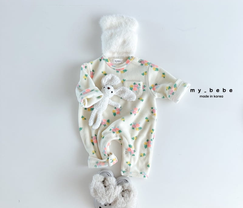My Bebe - Korean Baby Fashion - #babyfever - Fleece Bodyusit - 12