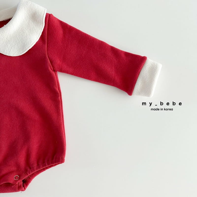My Bebe - Korean Baby Fashion - #babyoutfit - Christmas Bodysuit Set - 8