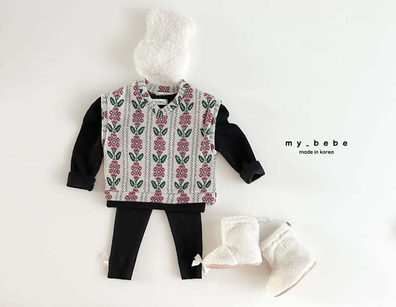 My Bebe - Korean Baby Fashion - #babywear - Angora Beanie - 10