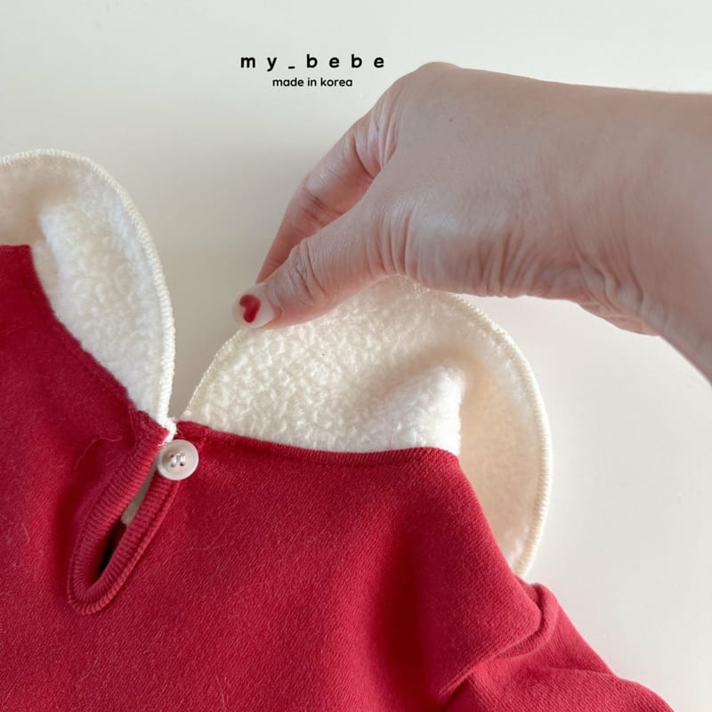 My Bebe - Korean Baby Fashion - #babywear - Christmas Bodysuit Set - 9
