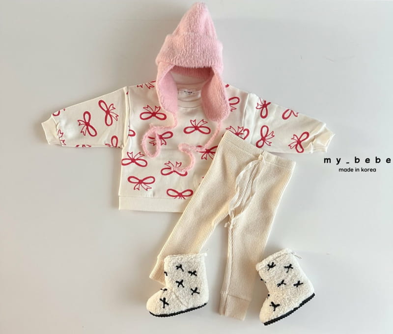 My Bebe - Korean Baby Fashion - #onlinebabyboutique - Ear Angora - 12