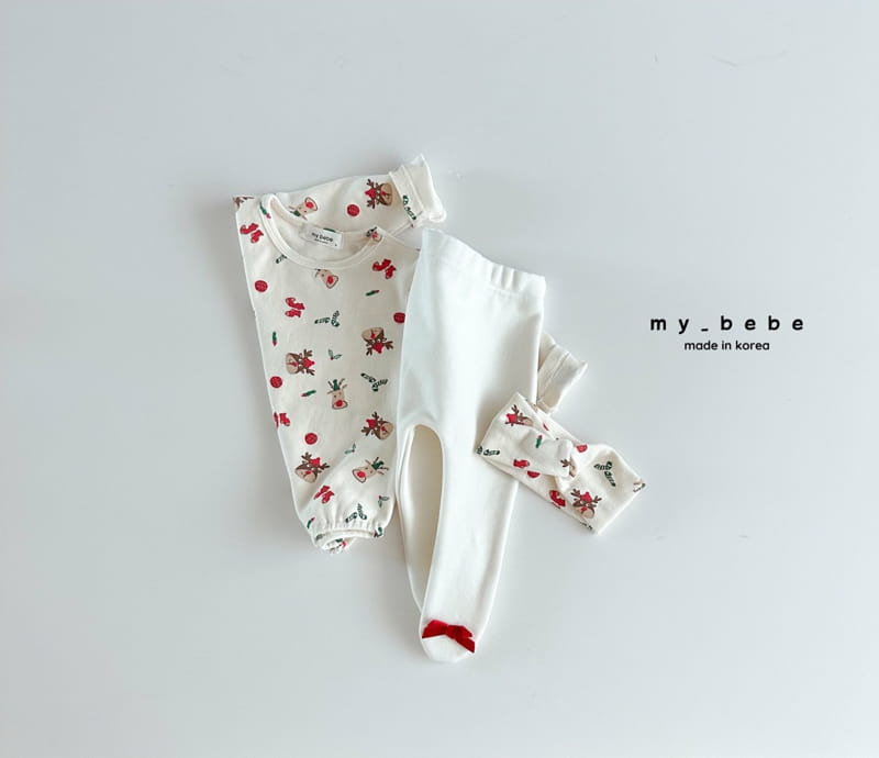 My Bebe - Korean Baby Fashion - #onlinebabyboutique - Velvet Foot Leggings - 9