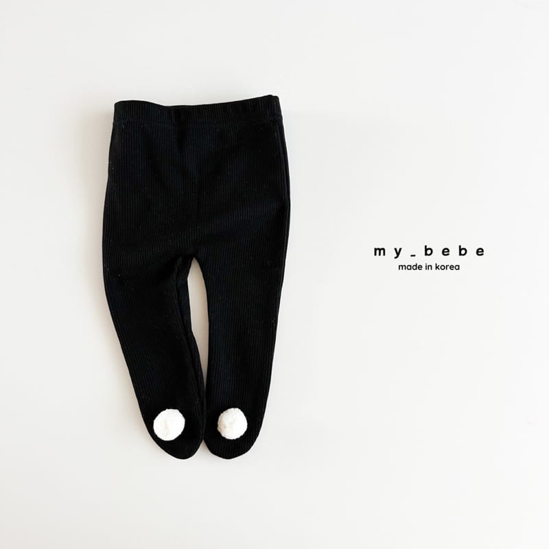 My Bebe - Korean Baby Fashion - #onlinebabyboutique - Winter Foot Leggings - 8