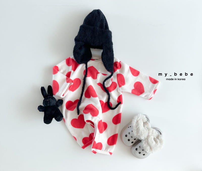 My Bebe - Korean Baby Fashion - #onlinebabyshop - Fleece Bodyusit - 6