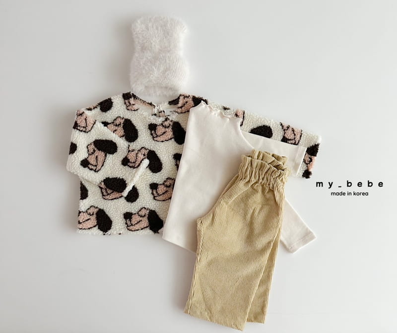 My Bebe - Korean Children Fashion - #Kfashion4kids - Jelly Dumble Sweatshirt - 7