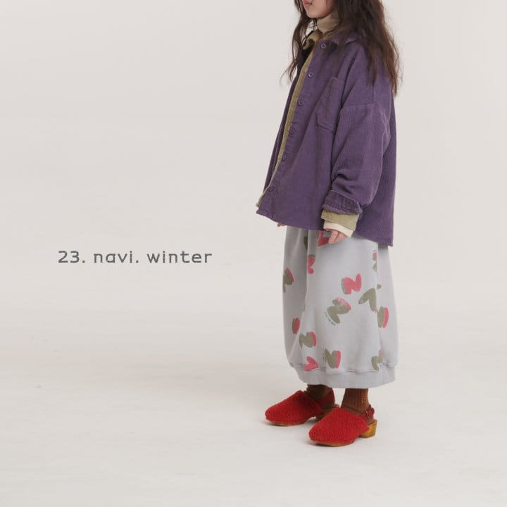 Navi - Korean Children Fashion - #fashionkids - Corduroy Shirt - 2