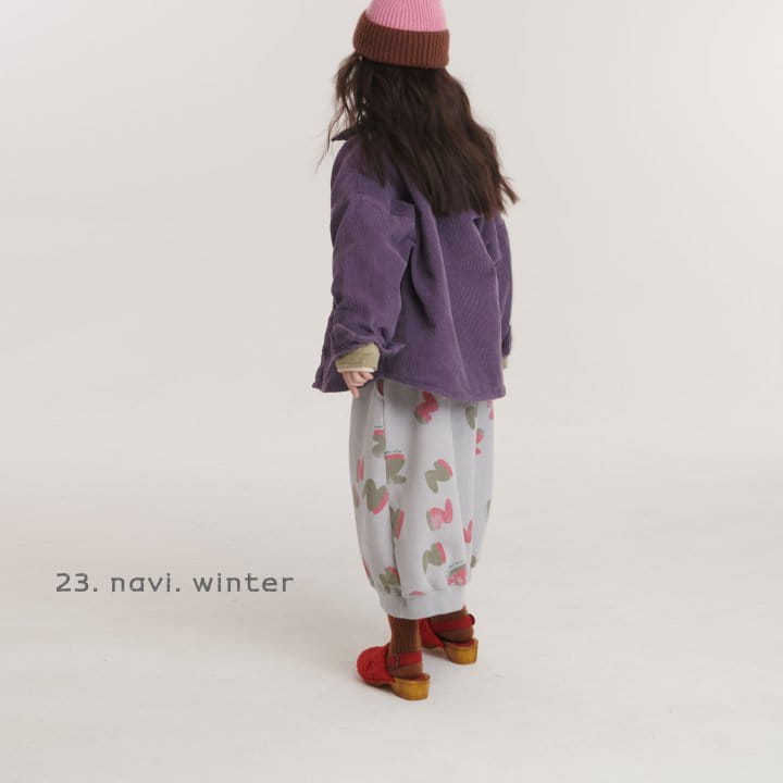 Navi - Korean Children Fashion - #kidsshorts - Corduroy Shirt - 3