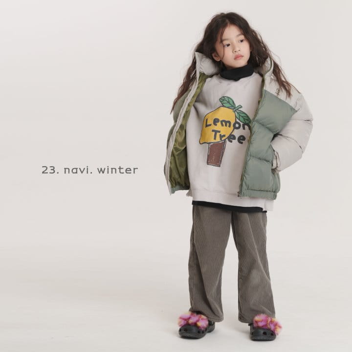 Navi - Korean Children Fashion - #kidsstore - Lemon Sweatshirt - 5