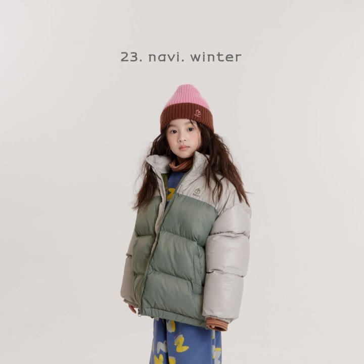 Navi - Korean Children Fashion - #kidzfashiontrend - Milk Padding Jumper - 8