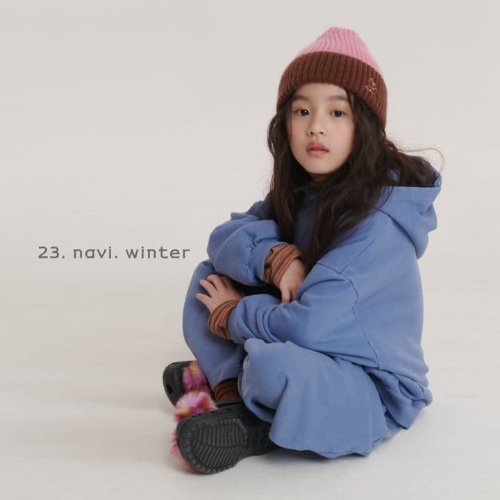 Navi - Korean Children Fashion - #kidzfashiontrend - Green Hoody Tee