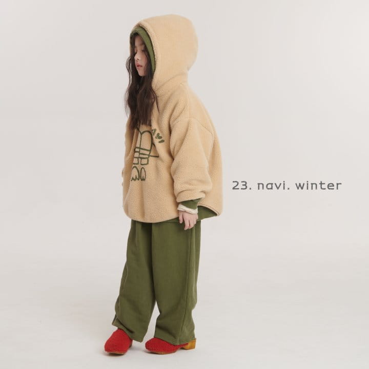 Navi - Korean Children Fashion - #littlefashionista - Green Pants - 2