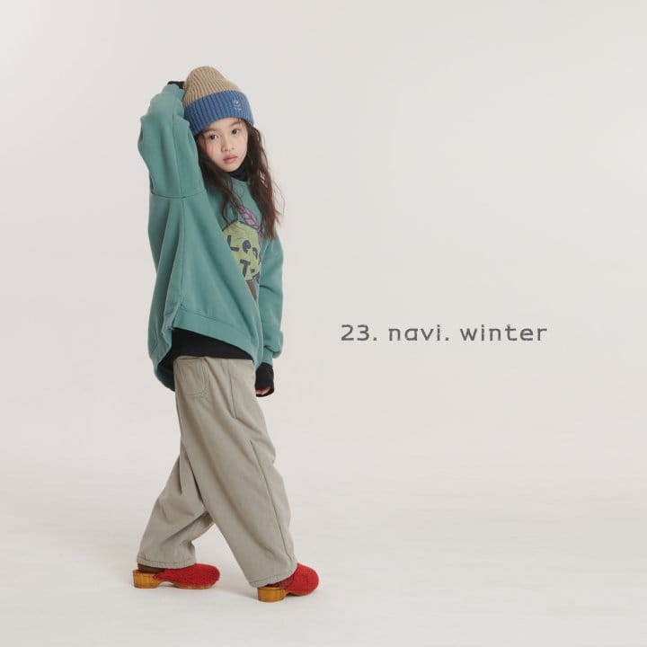 Navi - Korean Children Fashion - #littlefashionista - Lemon Sweatshirt - 8