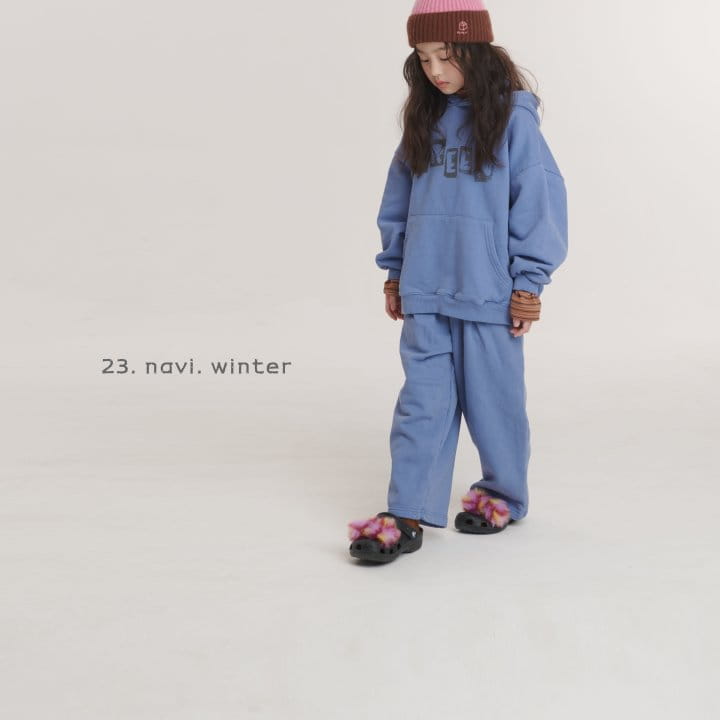 Navi - Korean Children Fashion - #littlefashionista - Green Hoody Tee - 4