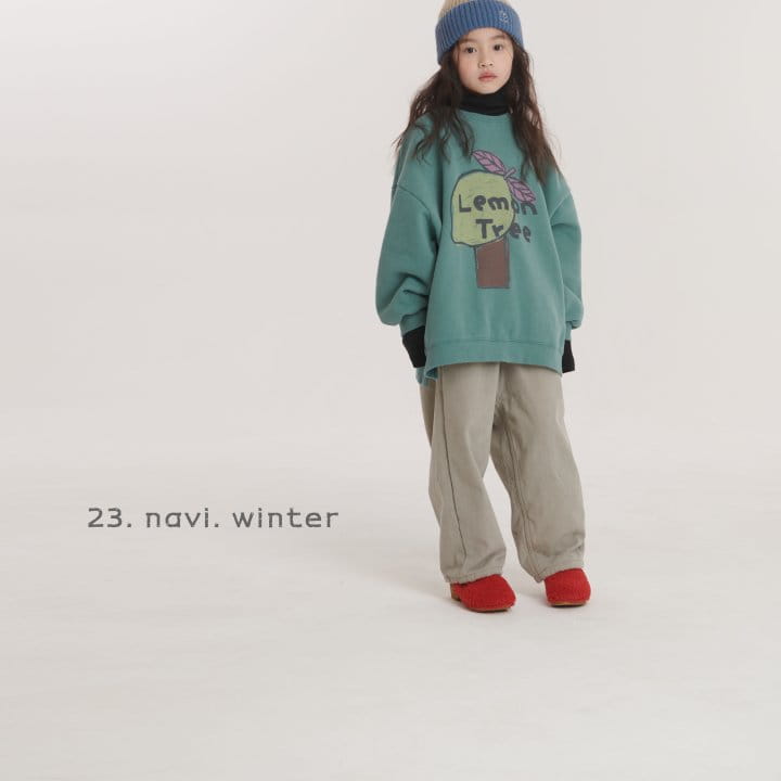 Navi - Korean Children Fashion - #minifashionista - Lemon Sweatshirt - 10