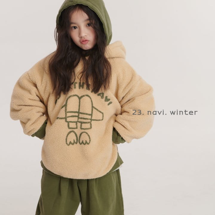 Navi - Korean Children Fashion - #minifashionista - Go To The Hoody Tee - 6