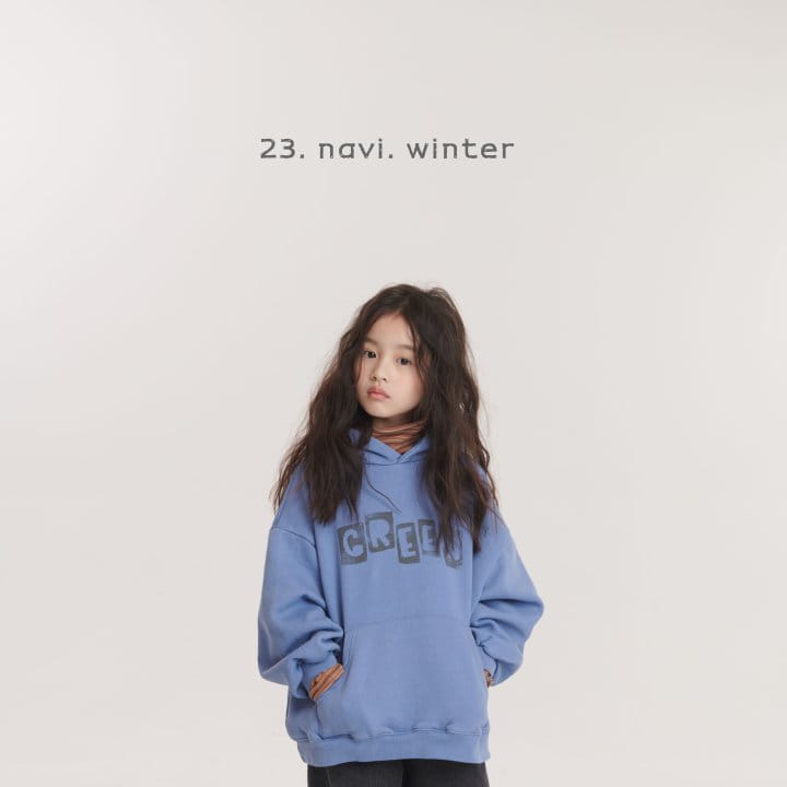 Navi - Korean Children Fashion - #toddlerclothing - Green Hoody Tee - 8