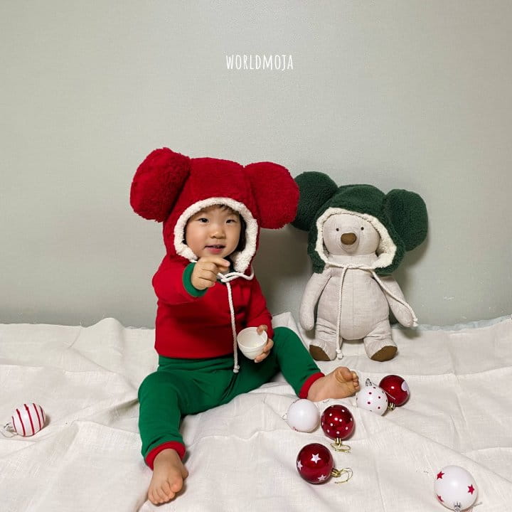 New World - Korean Children Fashion - #childofig - Christmas BearBbogle Hat - 8