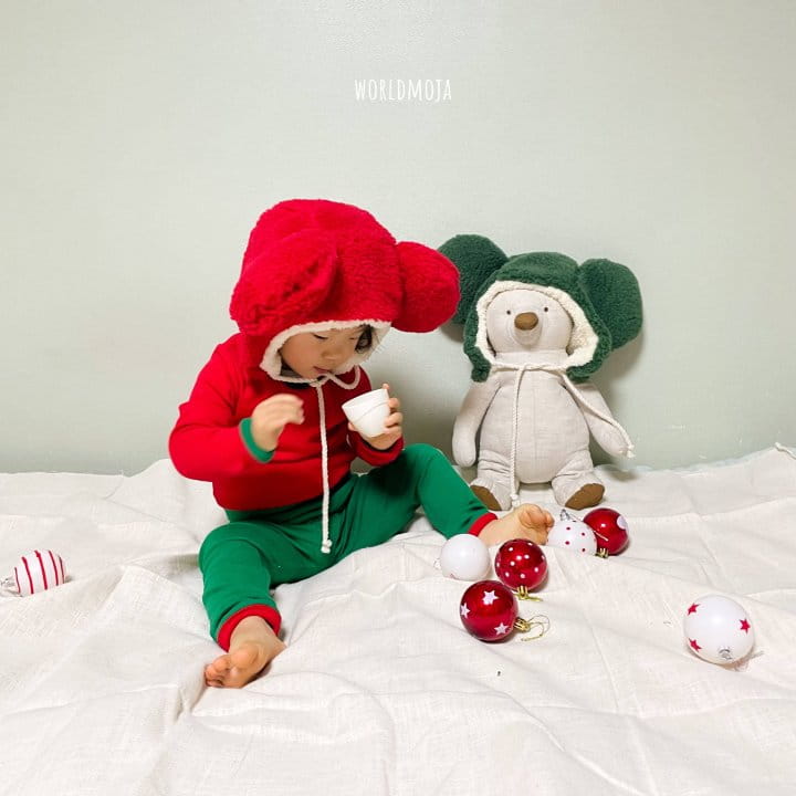 New World - Korean Children Fashion - #childrensboutique - Christmas BearBbogle Hat - 9