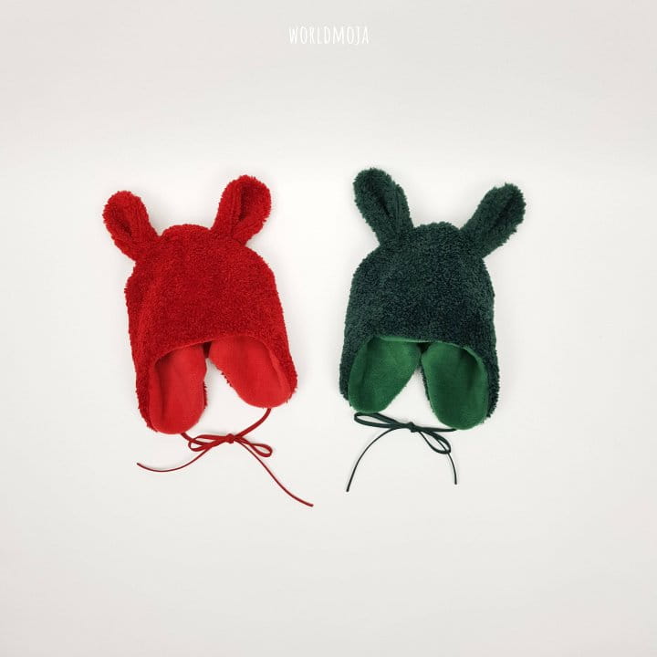 New World - Korean Children Fashion - #kidzfashiontrend - Christmas Rabbit Fluffy Earmuff - 2