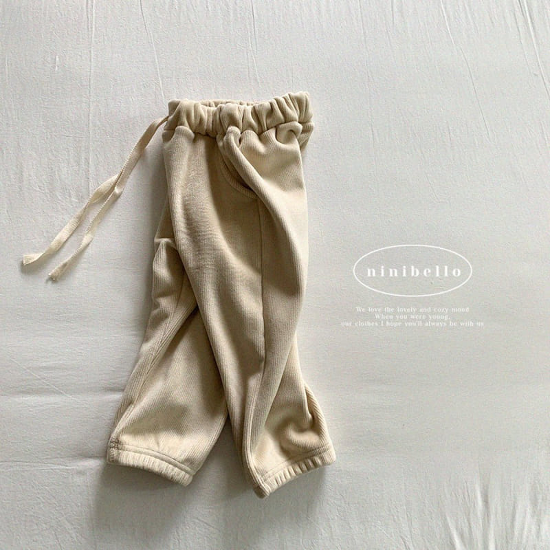 Ninibello - Korean Children Fashion - #Kfashion4kids - Cozy Veloure Pants - 5