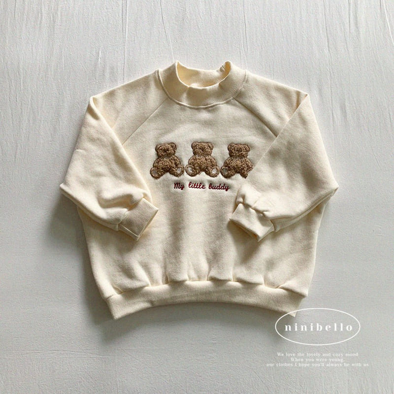 Ninibello - Korean Children Fashion - #Kfashion4kids - Bear Three Sweatshirt - 8