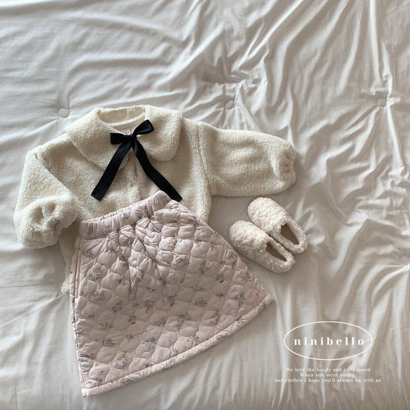 Ninibello - Korean Children Fashion - #designkidswear - Somsom Quilting Skirt - 8