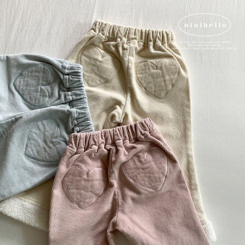 Ninibello - Korean Children Fashion - #discoveringself - Charming Heart Pants - 5
