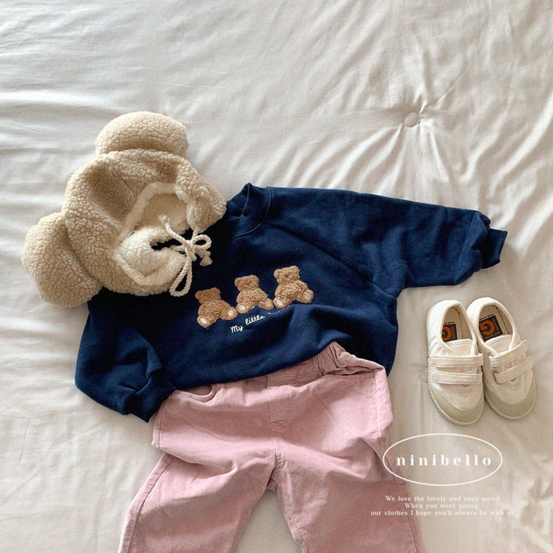 Ninibello - Korean Children Fashion - #minifashionista - Bear Three Sweatshirt - 11