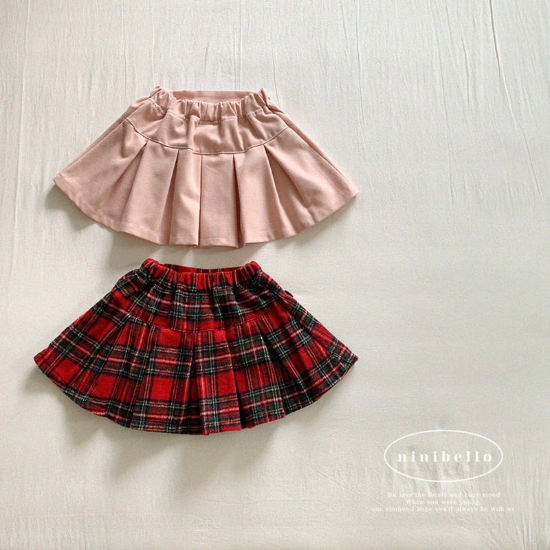 Ninibello - Korean Children Fashion - #todddlerfashion - Joy Ribbon Pleats Skirt - 2