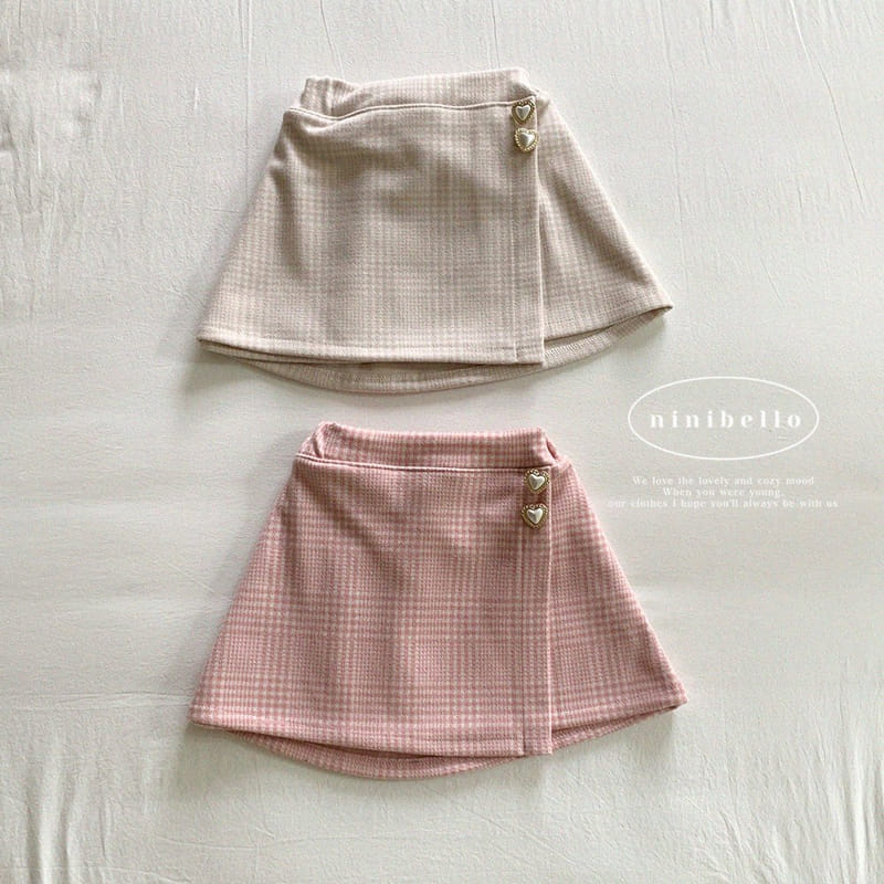 Ninibello - Korean Children Fashion - #toddlerclothing - Luby Wrap Skirt