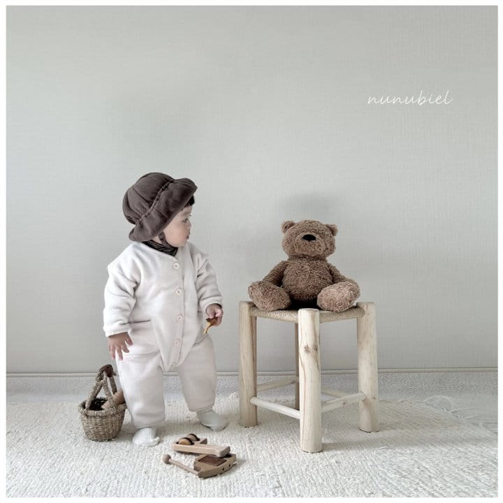 Nunubiel - Korean Baby Fashion - #babyboutiqueclothing - Bebe Fleece Bodysuit - 11