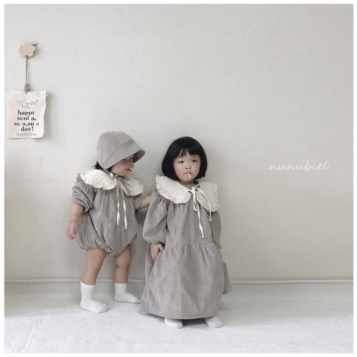Nunubiel - Korean Baby Fashion - #babyboutiqueclothing - Bebe Quilting Frill Collar Tee - 9