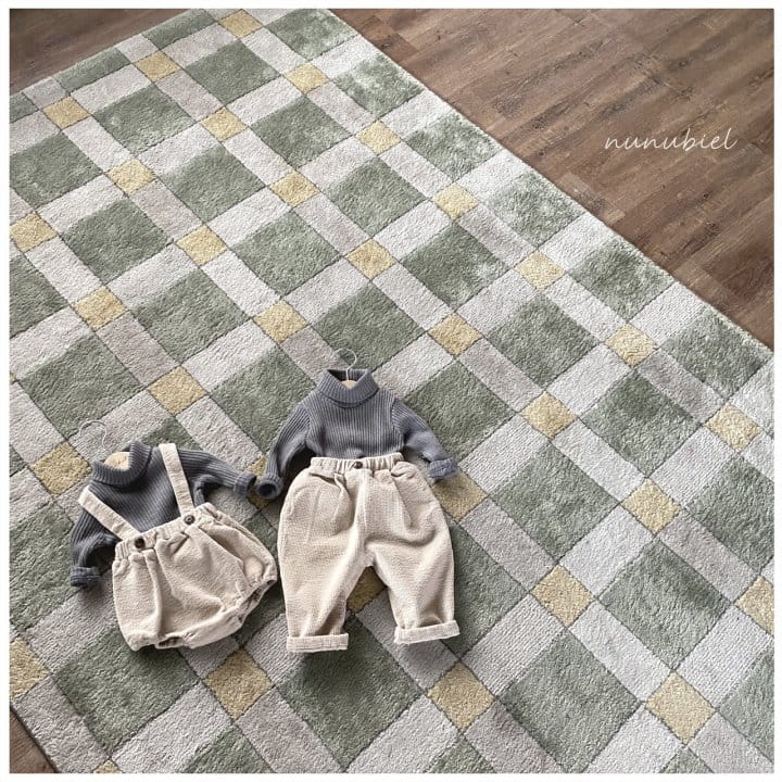 Nunubiel - Korean Baby Fashion - #babyboutiqueclothing - Bebe Embo Rib Romper - 5