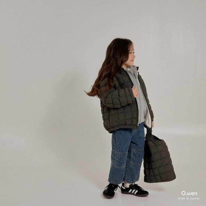 O Wen - Korean Children Fashion - #kidzfashiontrend - Wave Quilting Jumper - 8