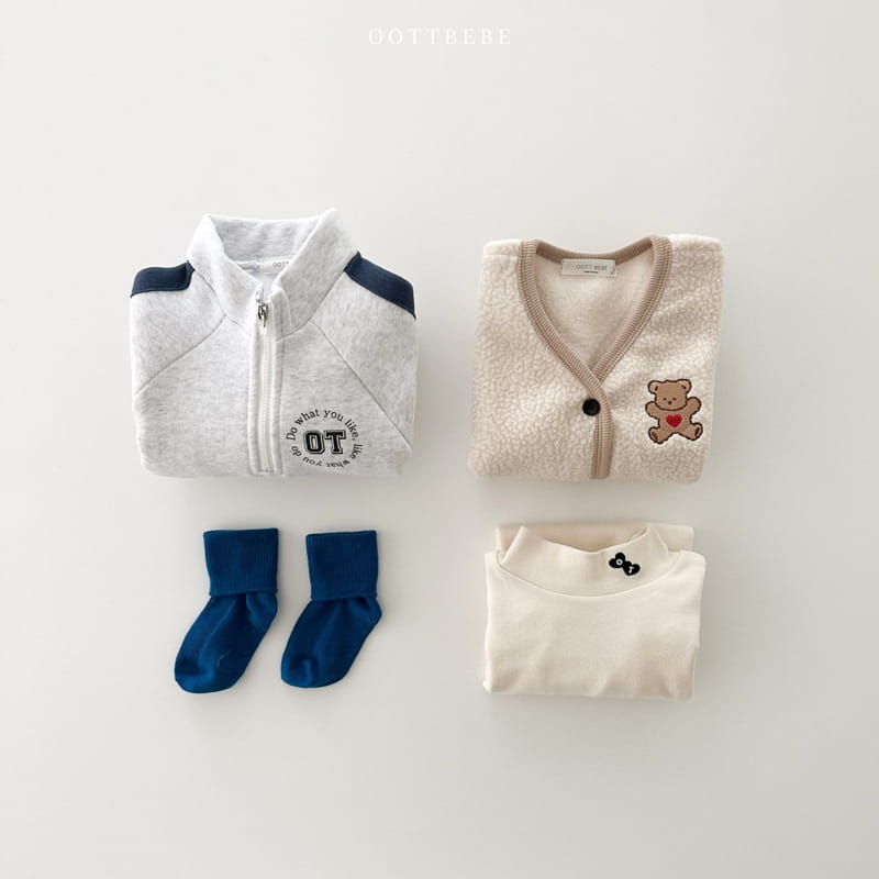 Oott Bebe - Korean Baby Fashion - #babyclothing - Circle Anorak Bodysuit - 8