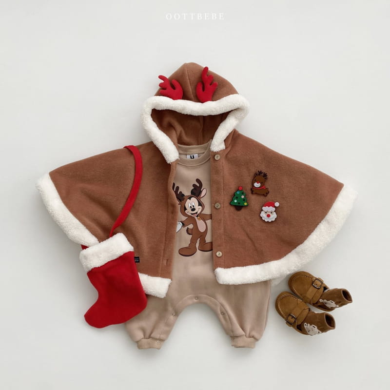 Oott Bebe - Korean Baby Fashion - #babyfashion - Christmas D Bodysuit - 8