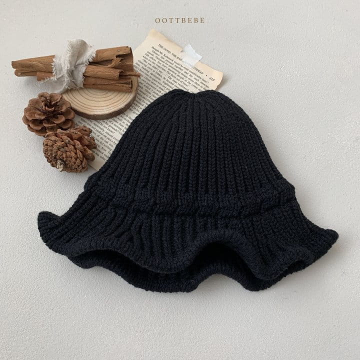 Oott Bebe - Korean Baby Fashion - #babylifestyle - Knit Bucket Hat - 6