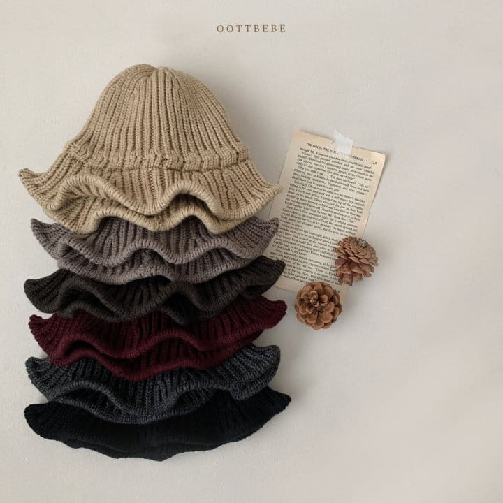 Oott Bebe - Korean Baby Fashion - #babyoutfit - Knit Bucket Hat - 10