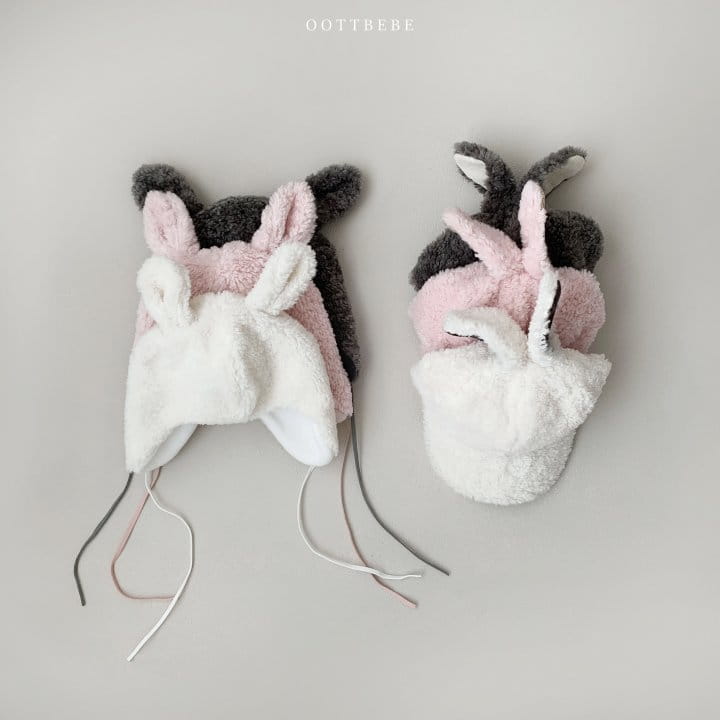Oott Bebe - Korean Baby Fashion - #babyoutfit - Jump Rabbit Cap - 8