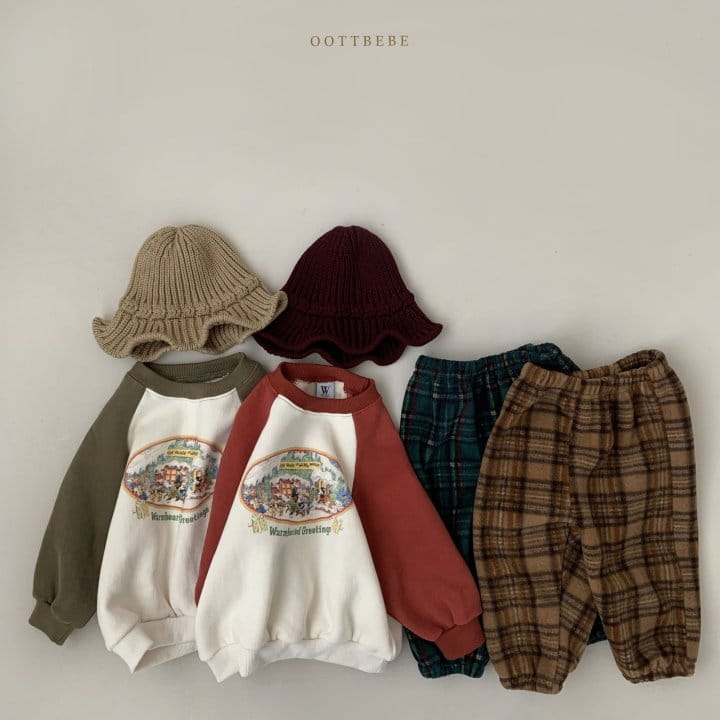 Oott Bebe - Korean Baby Fashion - #babywear - Knit Bucket Hat - 11