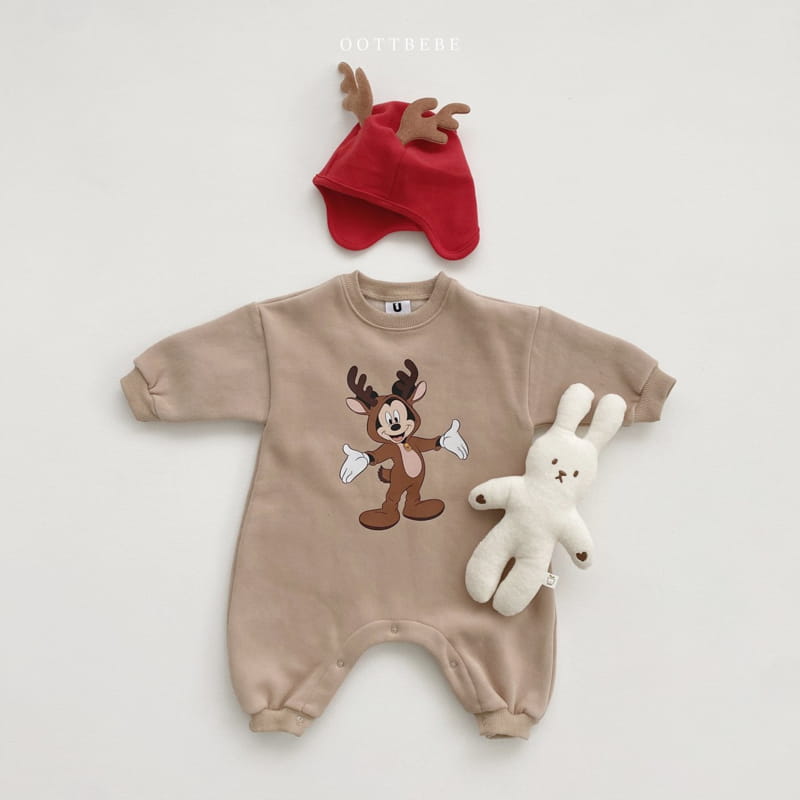 Oott Bebe - Korean Baby Fashion - #onlinebabyshop - Christmas D Bodysuit - 4