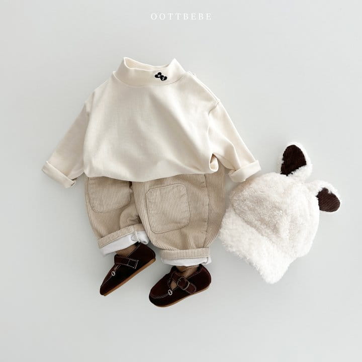 Oott Bebe - Korean Children Fashion - #childofig - Oott Muffler Tee - 8