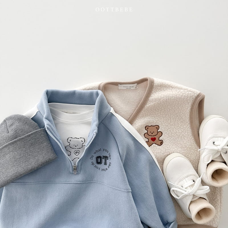 Oott Bebe - Korean Children Fashion - #childrensboutique - Circle Anorak Sweatshirt - 6