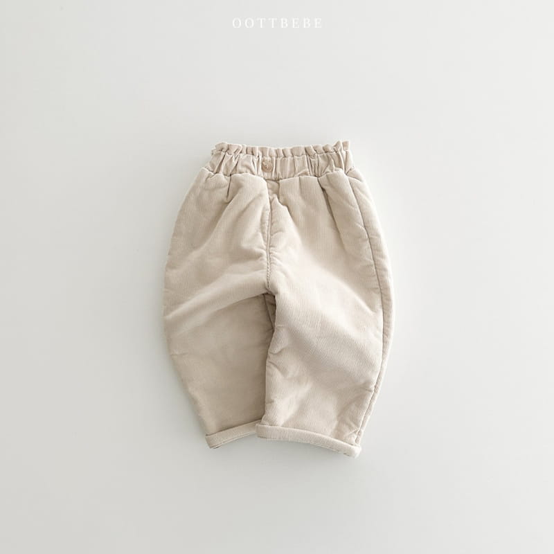 Oott Bebe - Korean Children Fashion - #childrensboutique - Rib Pants