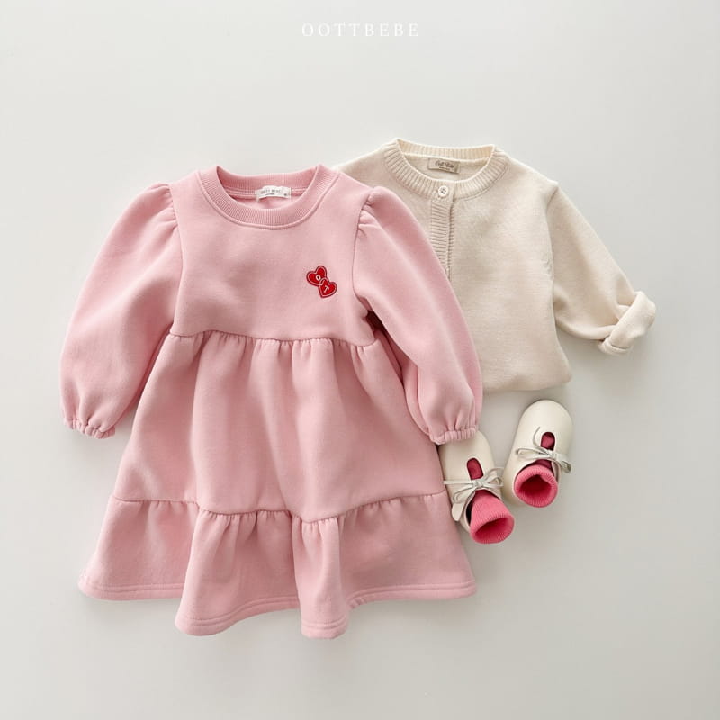 Oott Bebe - Korean Children Fashion - #designkidswear - Cancan Frill One-piece - 9