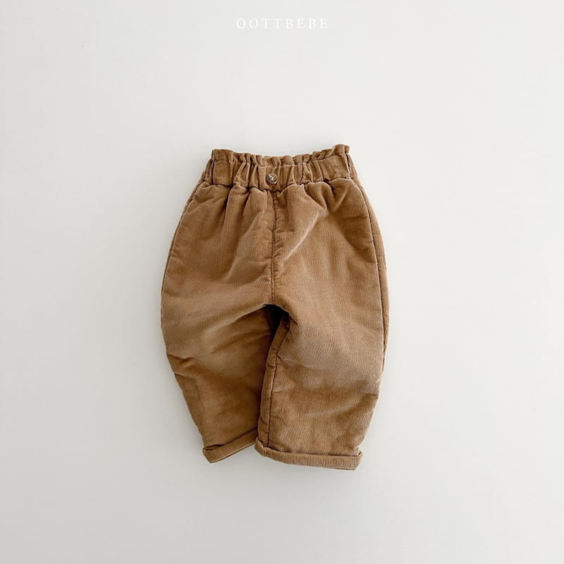 Oott Bebe - Korean Children Fashion - #designkidswear - Rib Pants - 2