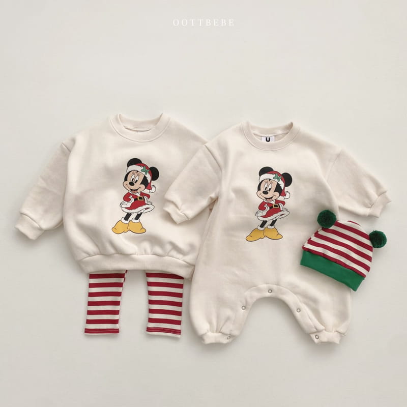 Oott Bebe - Korean Children Fashion - #designkidswear - Christmas D Sweatshirt - 7
