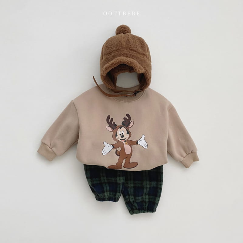 Oott Bebe - Korean Children Fashion - #designkidswear - Merry Check Pants - 6